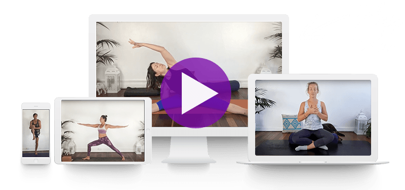 Watch yoga & meditation classes on any device